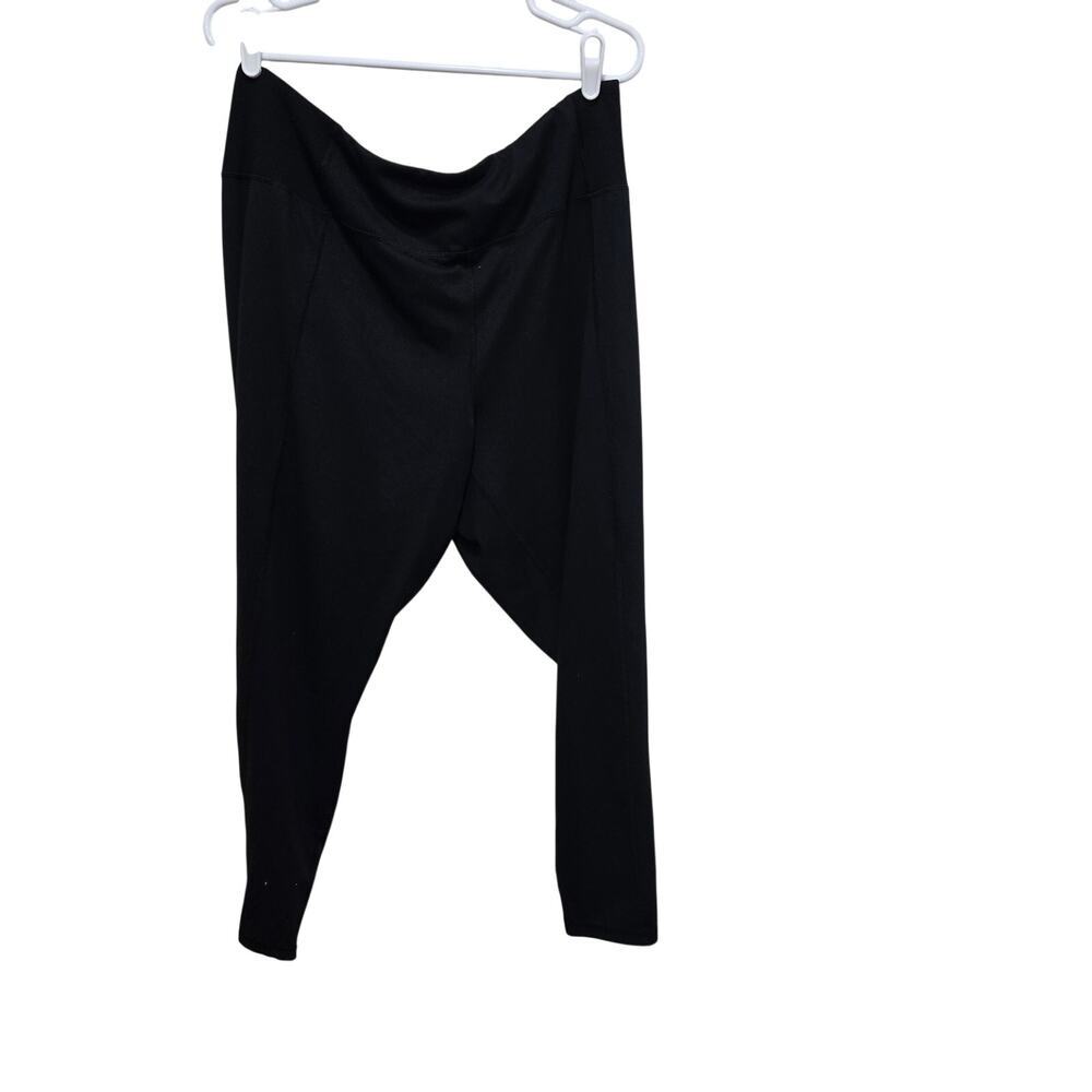 Maurices Black High Rise Leggings Womens 2X Stretch Activewear